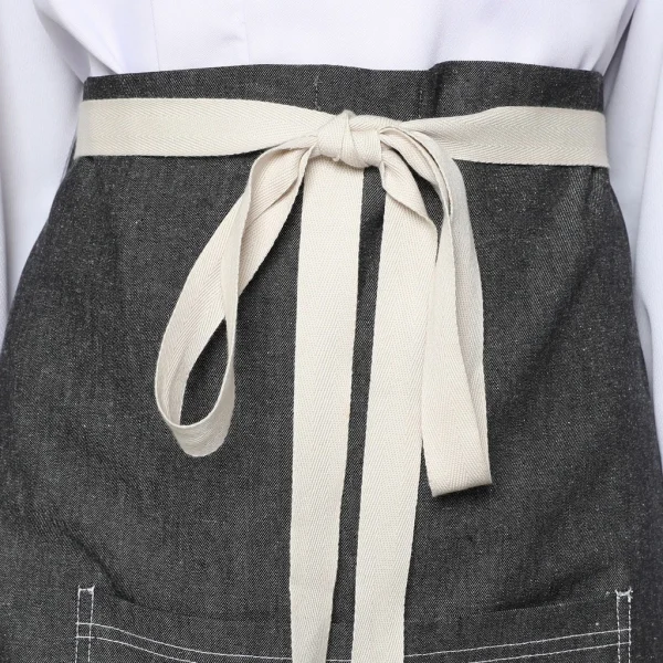 Chef Series Gold Denim Y Series Half Pendek Apron - Image 5