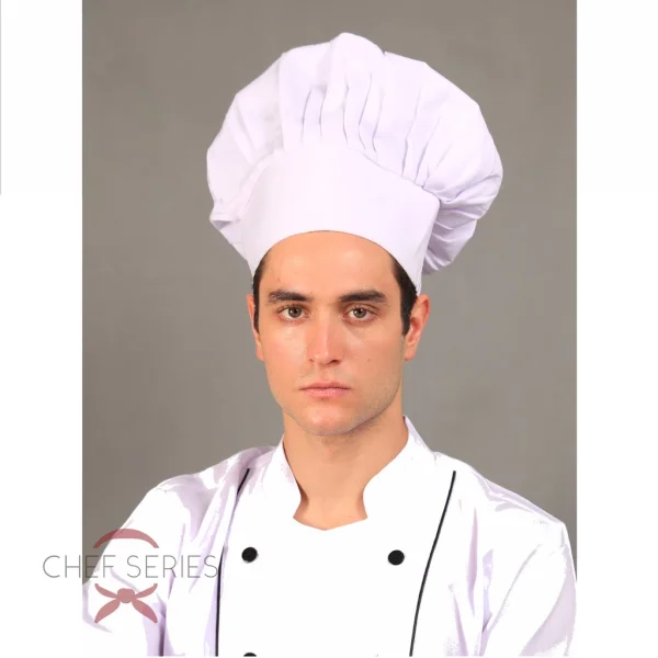 Chef Series Topi Koki Bakery (Bakery Chef Hat) - Putih - Image 2