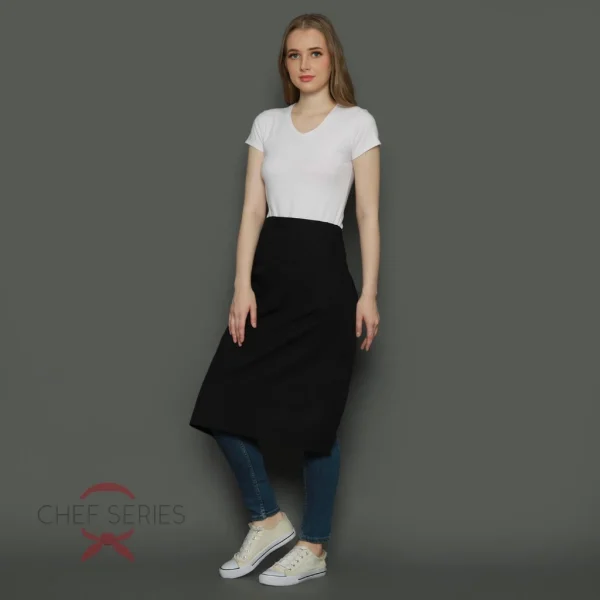 Chef Series Basic Half Panjang Apron - Image 3