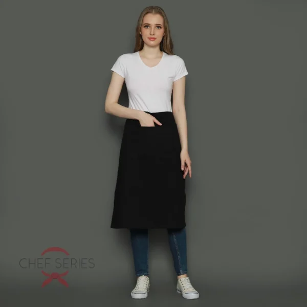 Chef Series Basic Half Panjang Apron - Image 2