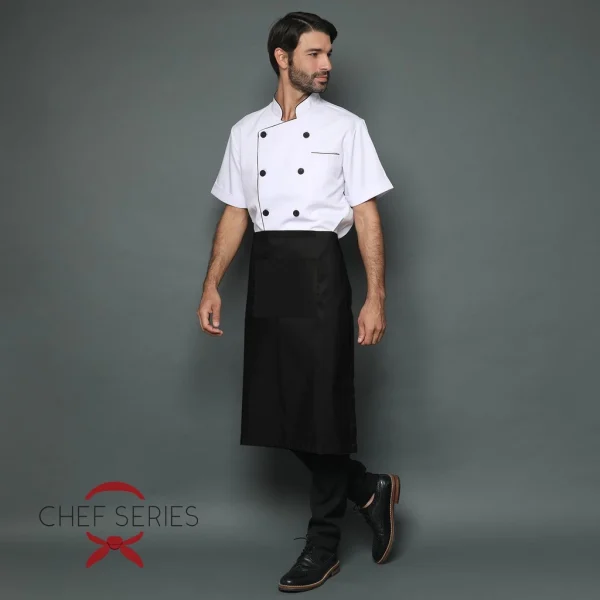 Chef Series Opal Parasut Half Panjang Apron - Image 3