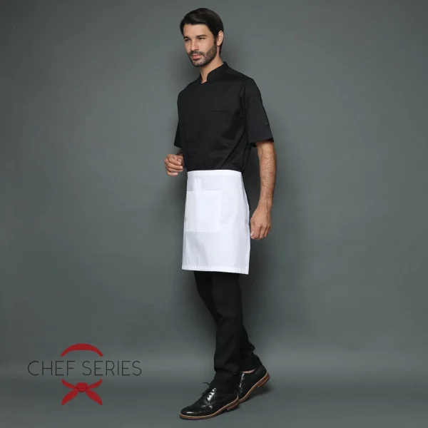 Chef Series Opal Parasut Half Pendek Apron - Image 3