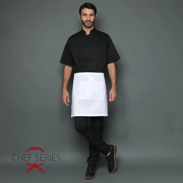 Chef Series Opal Parasut Half Pendek Apron