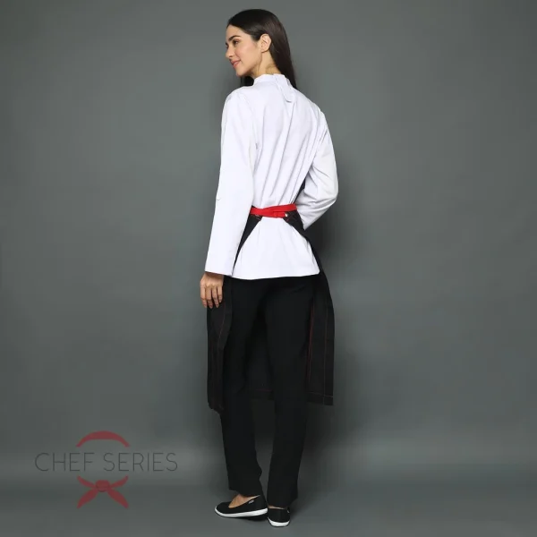 Chef Series Ruby Series Half Panjang Apron - Image 3