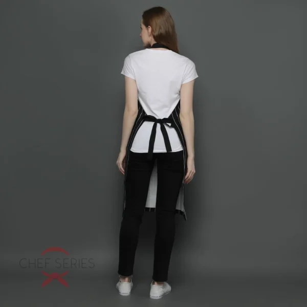 Chef Series STRIPE Series Full Panjang Apron - Image 3