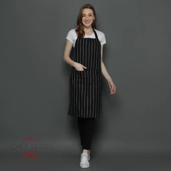 Chef Series STRIPE Series Full Panjang Apron