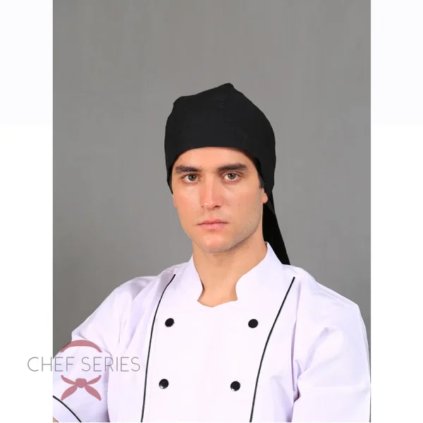 Chef Series Topi Koki Tali Jepang / Japanese Sushi Chef Hat - Image 6