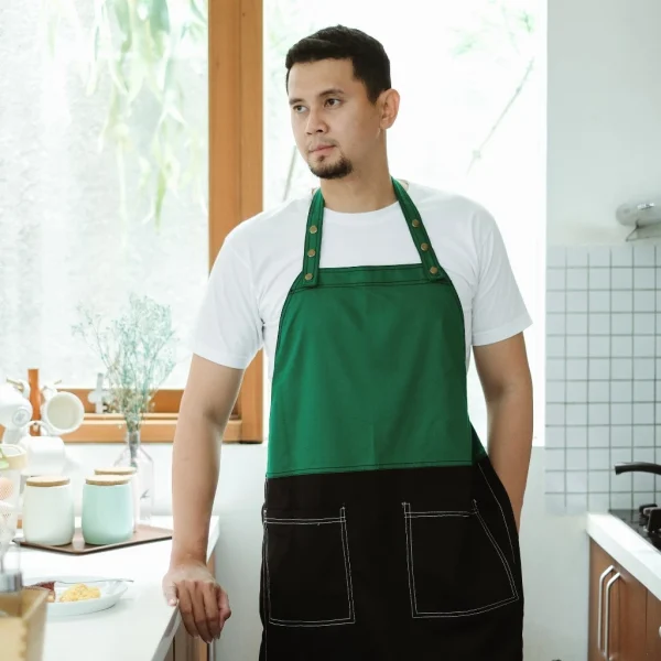 Chef Series Quartz 2 Tone Full Panjang Apron