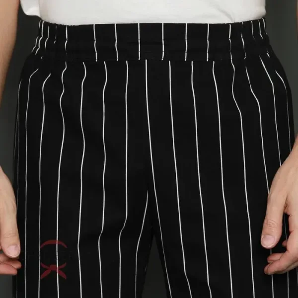 Chef Series Big Stripe Series Celana Panjang Koki - Hitam - Image 5