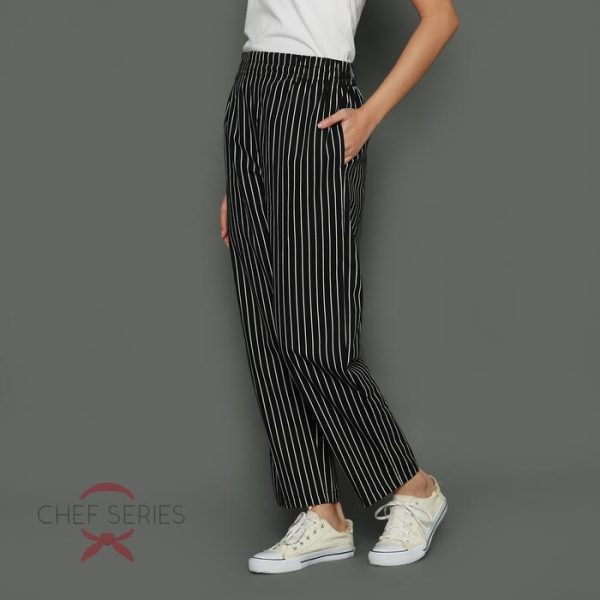 Chef Series Small Stripe Series Celana Panjang Koki - Image 2
