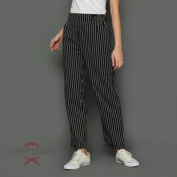 Chef Series Small Stripe Series Celana Panjang Koki - Image 4