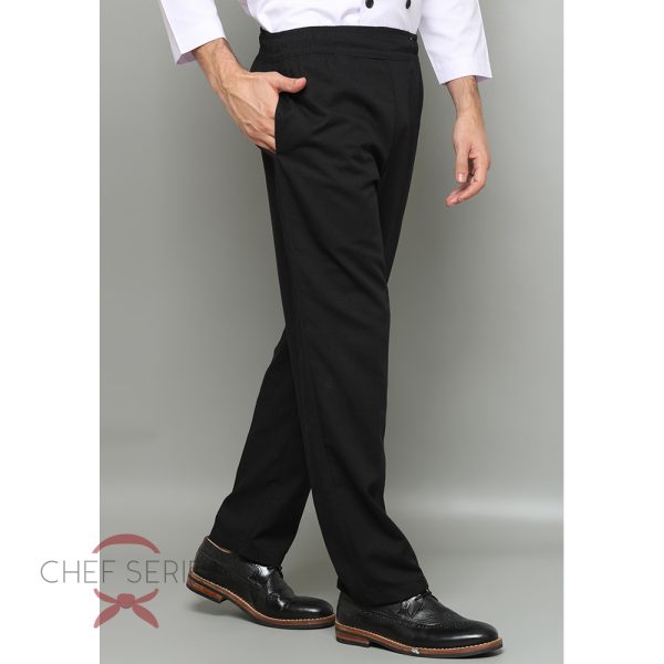 Chef Series Basic Series Celana Panjang Koki - Hitam - Image 3