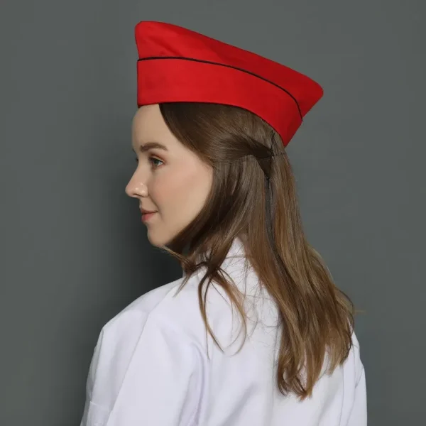 Chef Series Ruby Series Chef Hat - Merah - Image 5