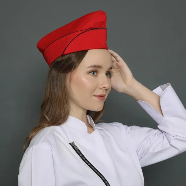 Chef Series Ruby Series Chef Hat - Merah - Image 2