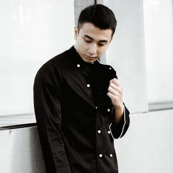 Chef Series Prime Series Tangan Panjang Baju Koki - Hitam
